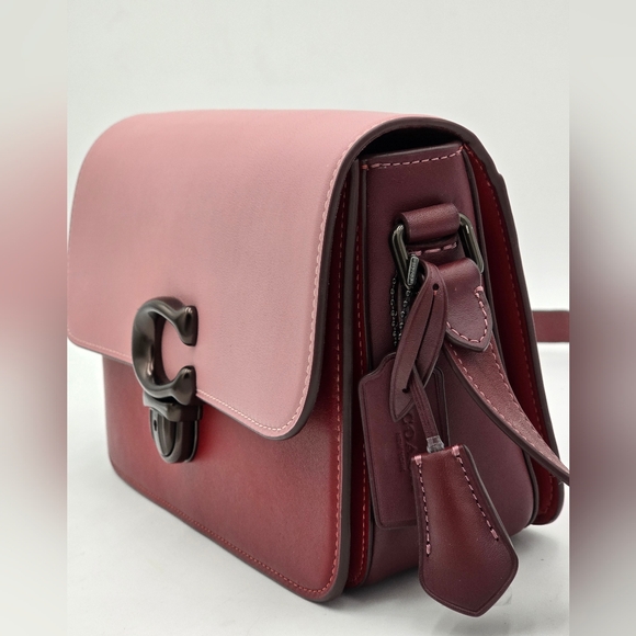 Coach Studio Bag Brass/ Pink Multi - Picture 2 of 16